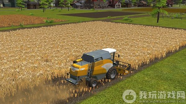 模拟农场16怎么收草