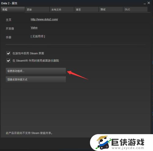 steam国服dota2启动项设置方法