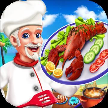 疯狂的厨房海鲜酒家厨师烹饪比赛手机游戏