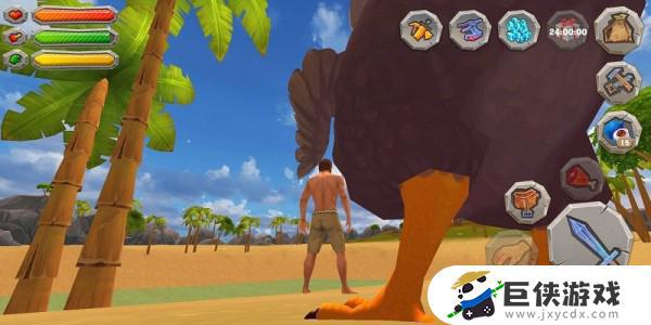 侏羅紀生存島求生3d無限金幣版手機游戲截圖2