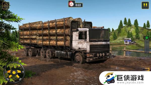 泥浆卡车越野模拟手机游戏