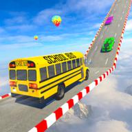 校车特技不可能的公车驾驶中手机游戏