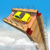 超級坡道汽車特技挑戰賽游戲